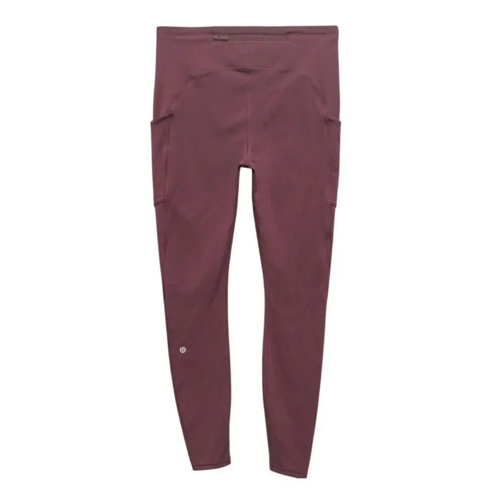 LULULEMON ATHLETICA Speed Up Tight V (28') In Garnet Size 6
